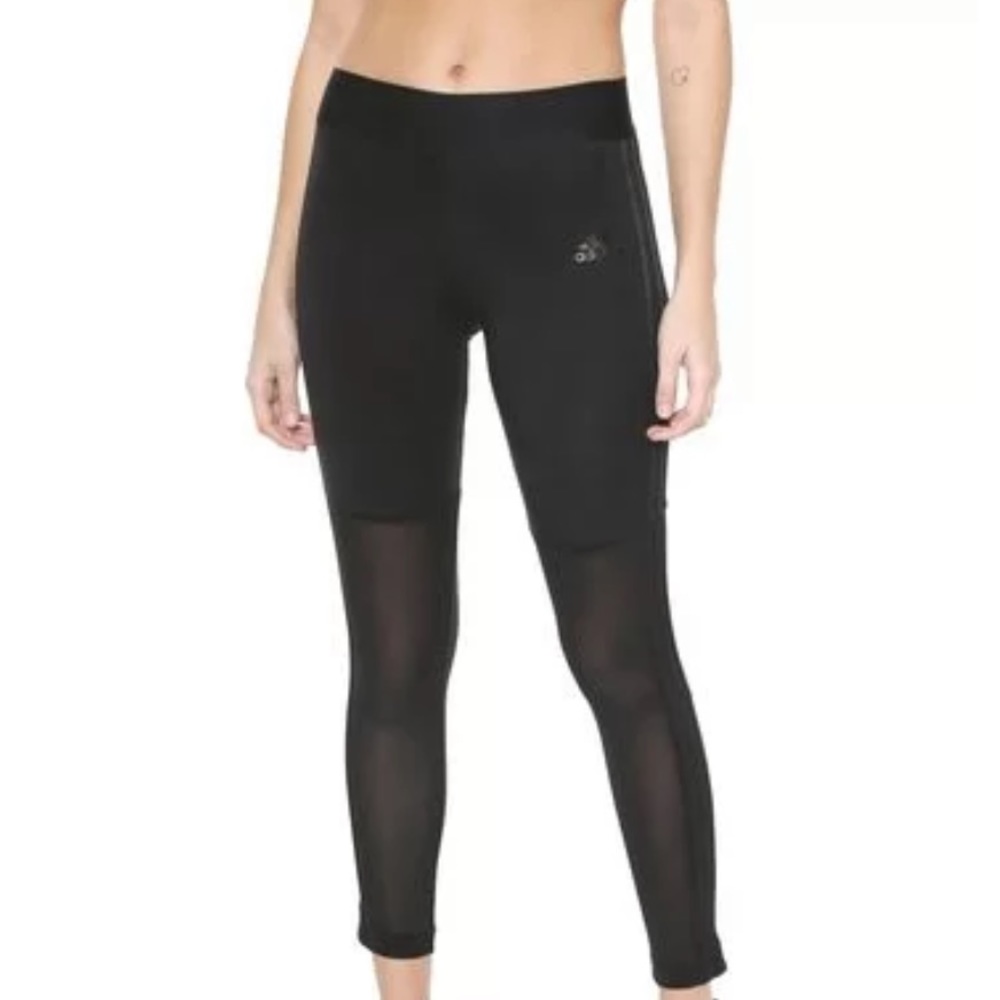 NWT Adidas Women’s ID Mesh Leggings Black Size L